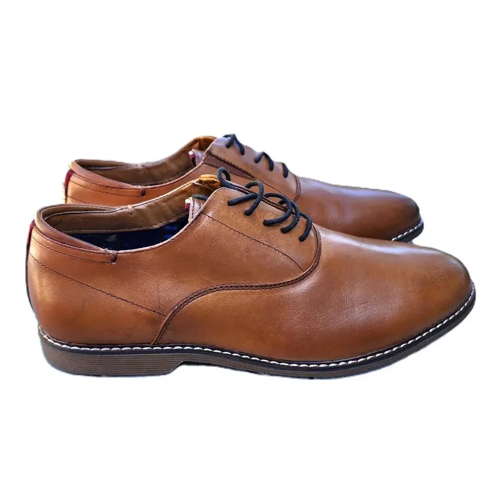 Steve Madden Waldorf Leather Oxford Dress Shoes 9.5